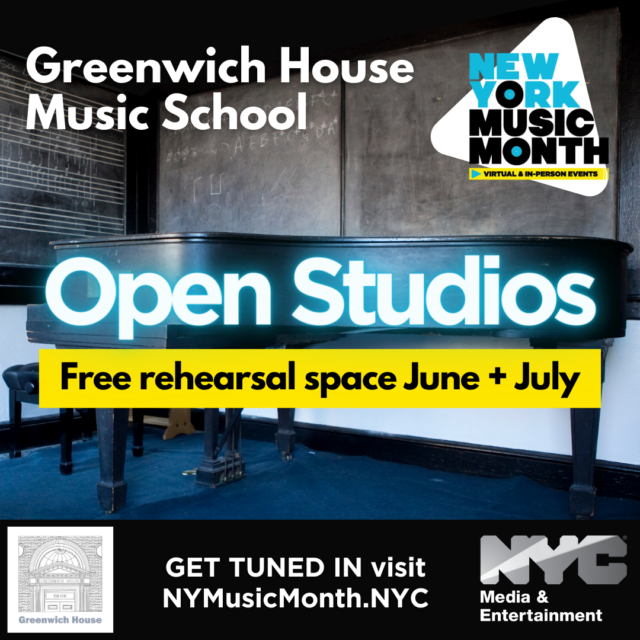 Musicians Score Free Studio Rentals at Greenwich House for New York Music Month
